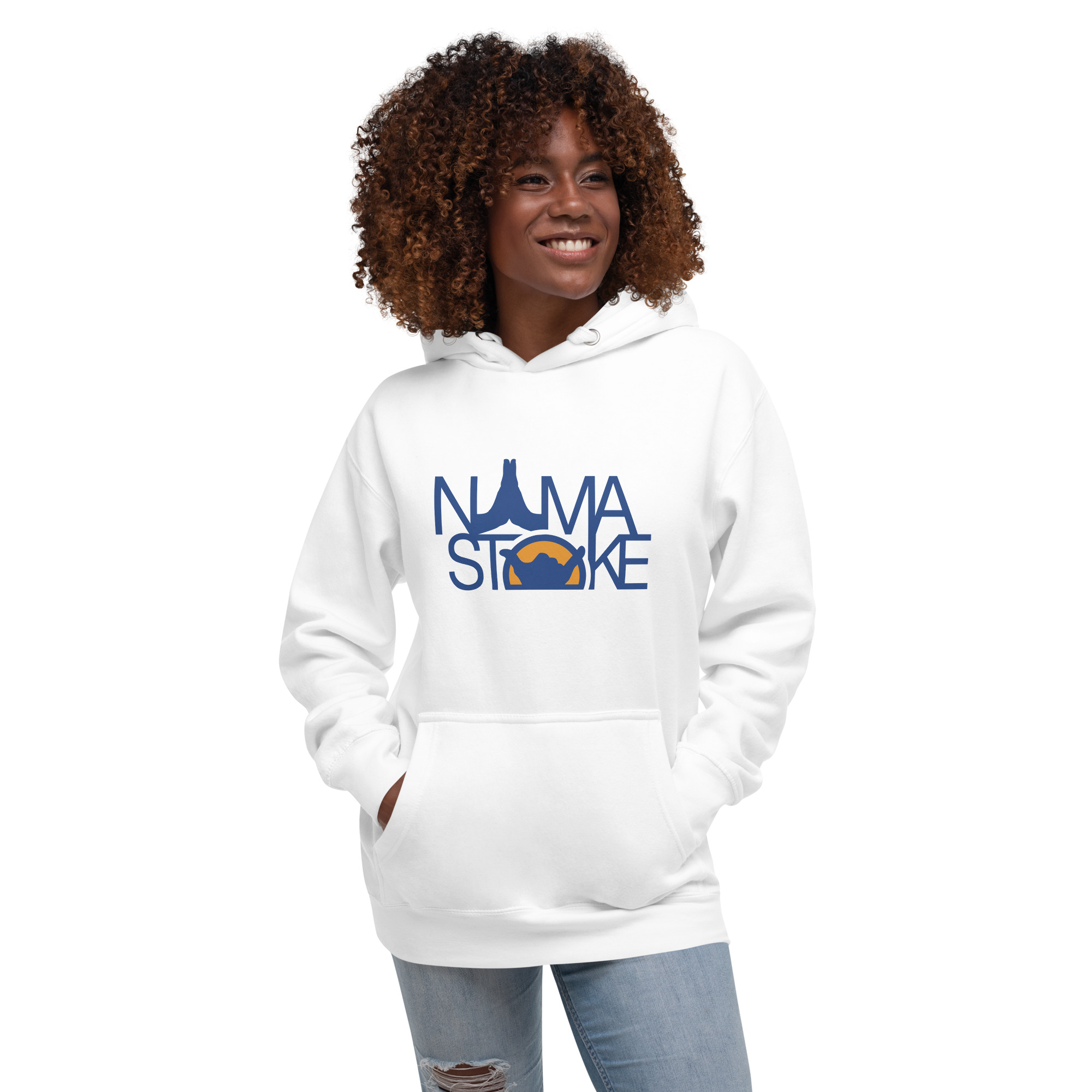 Unisex fashion hoodie - Namaste - comes in two colors – vantorik